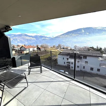 The Cozy Balcony Of Dent Blanche - High Standing Saviese