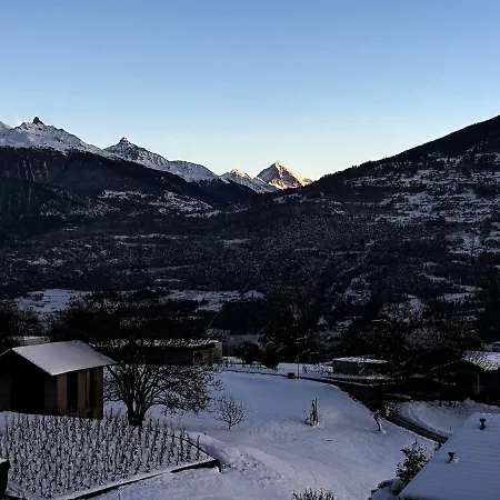 Lejlighed The Cozy Balcony Of Dent Blanche - High Standing Savièse